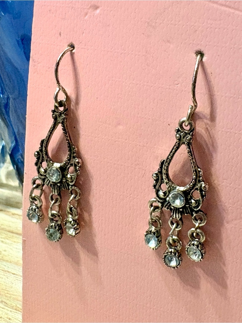 Delicate chandelier earrings